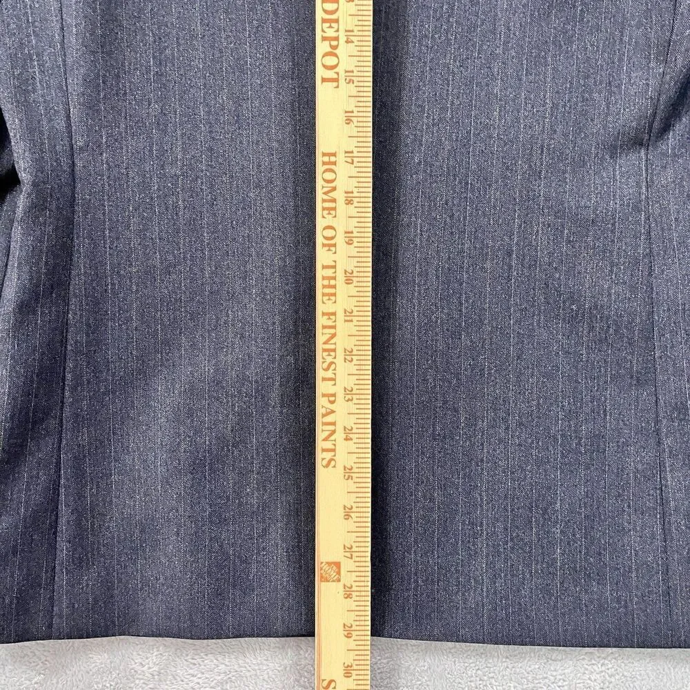 Alexandre London‎ Blazer Men 44L Blue Pinstripe Wool Classic Jacket UK VTG